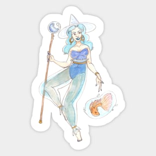 Water Witch Sticker